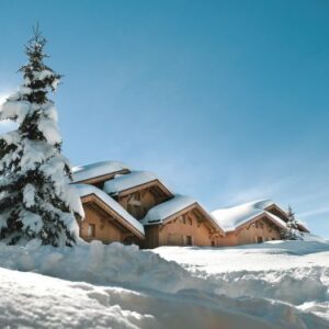 Chalet Chalet-appartement CGH Résidence Le Hameau du Beaufortain met cabine - 4-6 personen  Europa Les Saisies