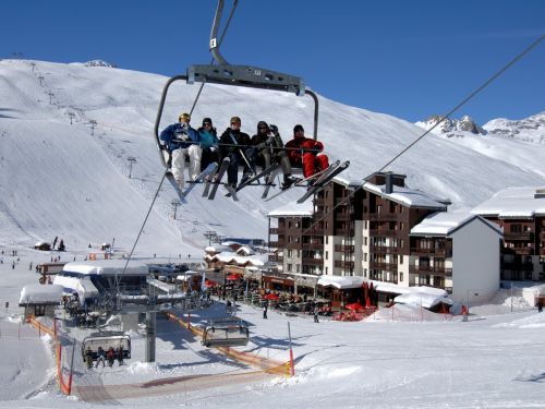 Chalet Appartement Le Rond Point des Pistes - 4-6 personen Europa Tignes