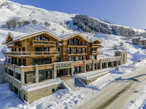 Chalet Chalet-appartement Lodge PureValley met privé buitensauna - 8 personen Europa Les Menuires