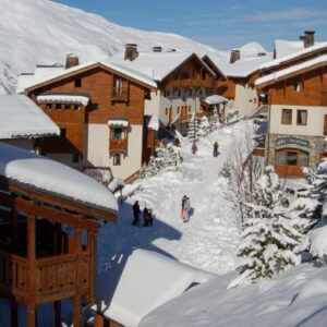 Chalet Chalet-appartement Montagnettes Hameau de la Sapinière gerenoveerd - 8 personen Europa Les Menuires