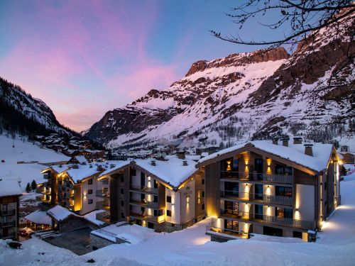 Chalet Chalet-appartement Résidence Izia met open haard of houtkachel - 4 personen Europa Val d'Isère