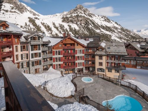Chalet Appartement Arc 1950 Le Village Superior - toegang tot buitenzwembad - 2-4 personen Europa Arc 1950