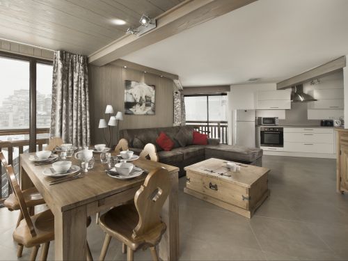 Chalet Appartement Le Roc de Peclet - 6 personen Europa Val Thorens