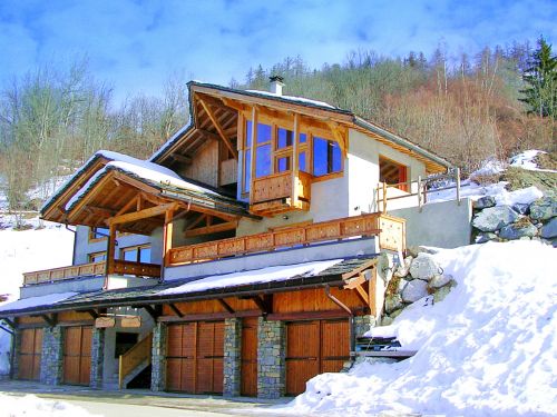 Chalet Chalet Balcon du Paradis met buiten-whirlpool en sauna - 12-14 personen Europa Le Villaret / Peisey-Vallandry