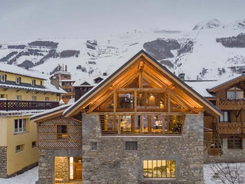 Chalet Chalet Prestige l'Atelier met sauna en buiten-whirpool - 12-14 personen Europa Les Deux Alpes
