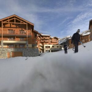 Chalet Chalet-appartement CGH Résidence Les Clarines Zilver - 4-6 personen Europa Les Menuires