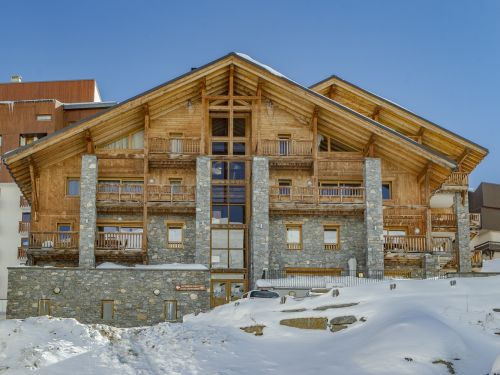 Chalet Chalet-appartement Dame Blanche met sauna en open haard - 8 personen Europa Les Menuires