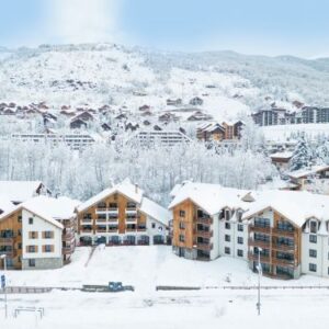 Chalet Chalet-appartement Le Cristal Lodge Bergzicht - 4-6 personen Europa Serre Chevalier 1350 / Chantemerle