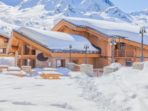 Chalet Chalet-appartement Les Balcons Platinium Val Thorens met privé-sauna - 12-14 personen Europa Val Thorens