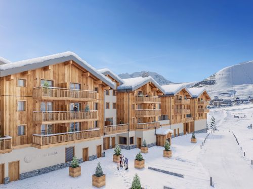 Chalet Chalet-appartement Residence La Perle d'Alba duplex - 8-10 personen Europa Alpe d'Huez