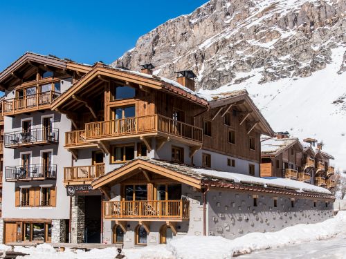 Chalet Chalet-appartement Résidence Skadi met open haard - 4 personen Europa Val d'Isère