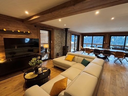 Chalet Chalet-appartement la Vora Alpin met sauna en buiten-whirlpool - 13-15 personen Europa Châtel