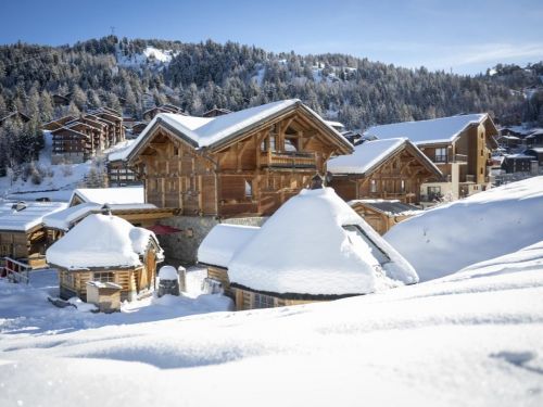 Chalet Chalet du Cocoon Combinatie van Pierra Menta 1 en Pierra Menta 2 - 24 personen Europa Plagne 1800