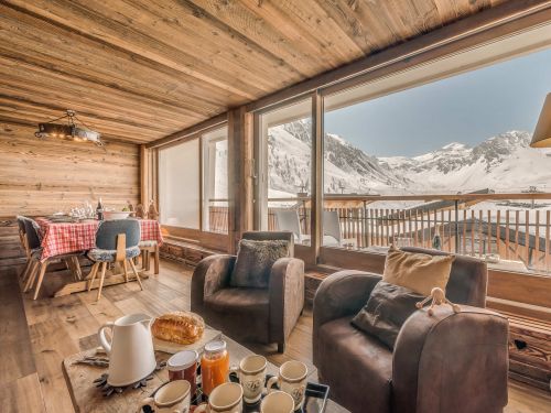 Chalet Appartement Les Hauts Lieux - 6-8 personen Europa Tignes