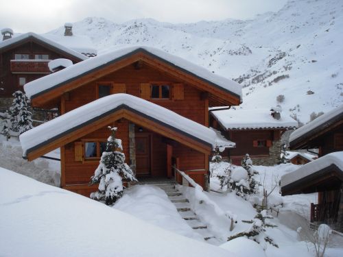 Chalet Chalet Le Hameau des Marmottes Combi Les Hameau des Marmottes 14p + 14p met sauna