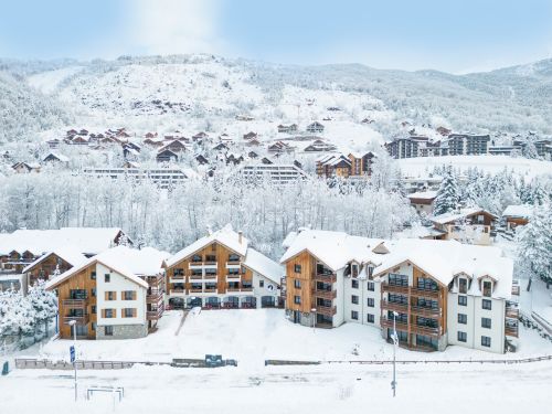 Chalet Chalet-appartement Le Cristal Lodge - 8-10 personen Europa Serre Chevalier 1350 / Chantemerle