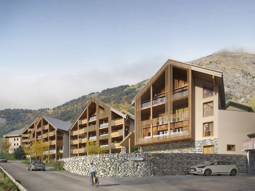 Chalet Appartement Résidence Les Hauts de Vaujany - 2-4 personen Europa Vaujany