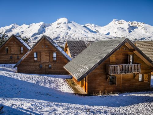 Chalet Chalet Les Flocons du Soleil Comfort - 5-7 personen Europa La Joue du Loup
